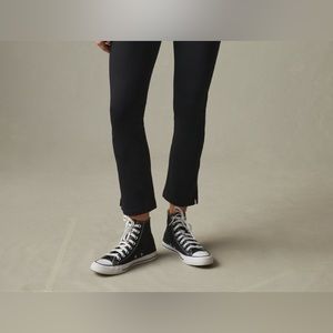 American Giant No-BS Kick Flare Pant - Super Black